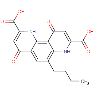 CAS No:54867-56-0 6-butyl-4,10-dioxo-1,7-dihydro-1,7-phenanthroline-2,8-dicarboxylic acid