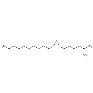 CAS No:54910-51-9 Oxirane,2-decyl-3-(5-methylhexyl)-, (2S,3R)-