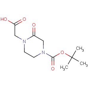 CAS No:549506-47-0 1-Piperazineaceticacid, 4-[(1,1-dimethylethoxy)carbonyl]-2-oxo-