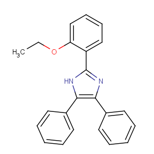 CAS No:5496-42-4 2-(2-ethoxyphenyl)-4,5-diphenyl-1H-imidazole