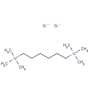 CAS No:55-97-0 1,6-Hexanediaminium,N1,N1,N1,N6,N6,N6-hexamethyl-, bromide (1:2)
