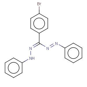 CAS No:55075-47-3 1-[(4-bromophenyl)(phenylhydrazono)methyl]-2-phenyldiazene