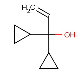 CAS No:55091-59-3 1,1-dicyclopropylprop-2-en-1-ol