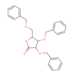 CAS No:55094-52-5 (3R,4R,5R)-3,4-bis(phenylmethoxy)-5-(phenylmethoxymethyl)oxolan-2-one
