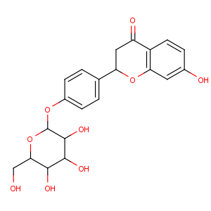 CAS No:551-15-5 (2S)-7-hydroxy-2-[4-[(2S,3R,4S,5S,6R)-3,4,<br />5-trihydroxy-6-(hydroxymethyl)oxan-2-yl]oxyphenyl]-2,<br />3-dihydrochromen-4-one