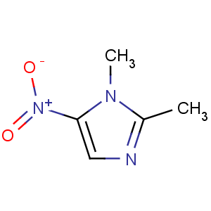CAS No:551-92-8 1,2-dimethyl-5-nitroimidazole