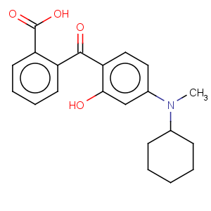 CAS No:55109-91-6 Benzoicacid, 2-[4-(cyclohexylmethylamino)-2-hydroxybenzoyl]-
