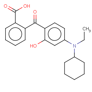 CAS No:55109-92-7 Benzoicacid, 2-[4-(cyclohexylethylamino)-2-hydroxybenzoyl]-