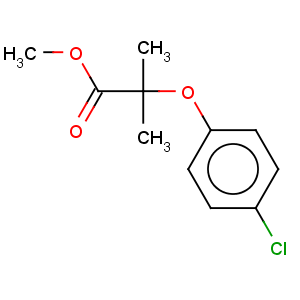 CAS No:55162-41-9 Propanoic acid,2-(4-chlorophenoxy)-2-methyl-, methyl ester