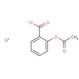 CAS No:552-98-7 Benzoic acid,2-(acetyloxy)-, lithium salt (1:1)