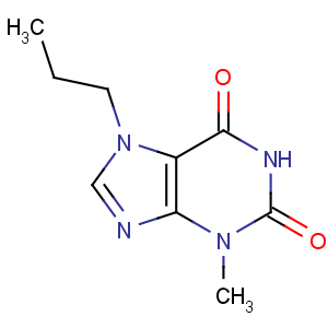 CAS No:55242-64-3 3-methyl-7-propylpurine-2,6-dione