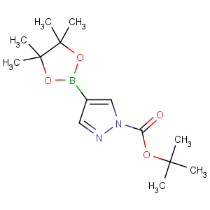 CAS No:552846-17-0 tert-butyl<br />4-(4,4,5,5-tetramethyl-1,3,2-dioxaborolan-2-yl)pyrazole-1-carboxylate
