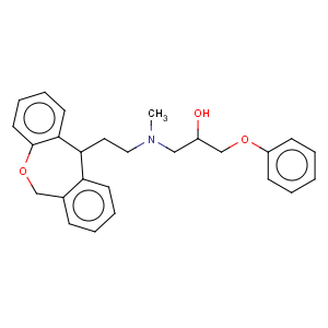 CAS No:55286-56-1 2-Propanol,1-[[2-(6,11-dihydrodibenz[b,e]oxepin-11-yl)ethyl]methylamino]-3-phenoxy-