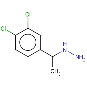 CAS No:55294-31-0 Hydrazine,[1-(3,4-dichlorophenyl)ethyl]-