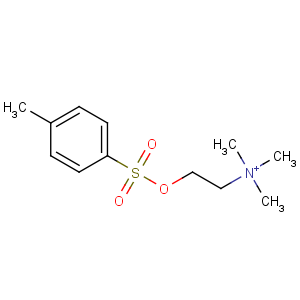 CAS No:55357-38-5 trimethyl-[2-(4-methylphenyl)sulfonyloxyethyl]azanium
