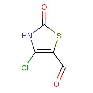 CAS No:55359-96-1 4-chloro-2-oxo-3H-1,3-thiazole-5-carbaldehyde