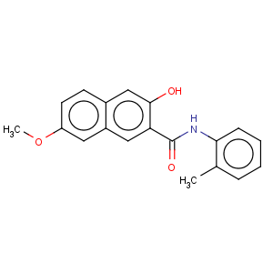 CAS No:5538-57-8 2-Naphthalenecarboxamide,3-hydroxy-7-methoxy-N-(2-methylphenyl)-