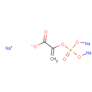 CAS No:5541-93-5 2-Propenoic acid,2-(phosphonooxy)-, sodium salt (1:3)