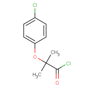 CAS No:5542-60-9 2-(4-chlorophenoxy)-2-methylpropanoyl chloride