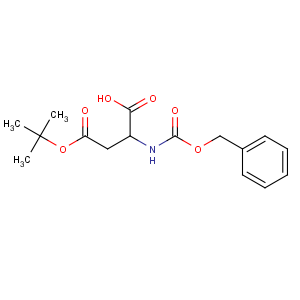 CAS No:5545-52-8 (2S)-4-[(2-methylpropan-2-yl)oxy]-4-oxo-2-(phenylmethoxycarbonylamino)<br />butanoic acid