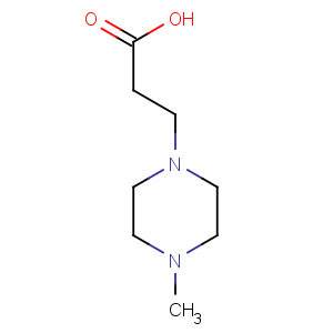 CAS No:55480-45-0 1-Piperazinepropanoicacid, 4-methyl-