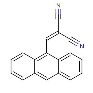 CAS No:55490-87-4 Propanedinitrile,2-(9-anthracenylmethylene)-