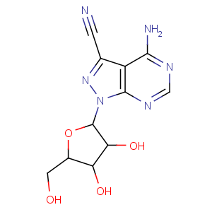 CAS No:55559-55-2 1H-Pyrazolo[3,4-d]pyrimidine-3-carbonitrile,4-amino-1-b-D-ribofuranosyl-
