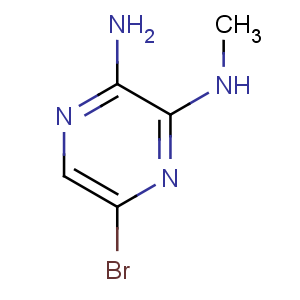CAS No:55635-63-7 5-bromo-3-N-methylpyrazine-2,3-diamine
