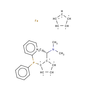 CAS No:55650-58-3 (S)-(+)-N,N-Dimethyl-1-[(2-diphenylphosphino)ferrocenyl]ethylamine