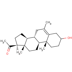 CAS No:5566-13-2 6-methyl-17alpha-hydroxypregnenolone