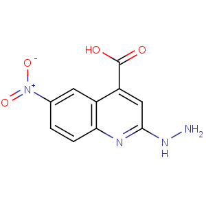 CAS No:55764-58-4 4-Quinolinecarboxylicacid, 2-hydrazinyl-6-nitro-