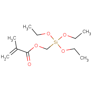 CAS No:5577-72-0 triethoxysilylmethyl 2-methylprop-2-enoate