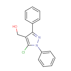 CAS No:55828-92-7 (5-chloro-1,3-diphenylpyrazol-4-yl)methanol