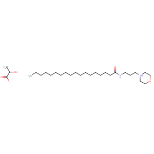 CAS No:55852-14-7 Propanoic acid, 2-hydroxy-, compd. with N-(3-(4-morpholinyl)propyl)octadecanamide