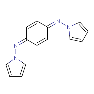 CAS No:55872-82-7 1H-Pyrrol-1-amine,N,N'-2,5-cyclohexadiene-1,4-diylidenebis- (9CI)