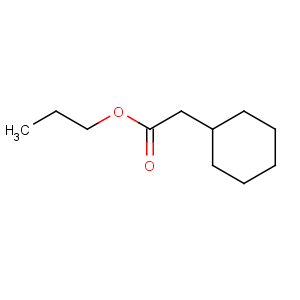 CAS No:55910-09-3 Cyclohexaneacetic acid,propyl ester