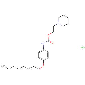 CAS No:55948-94-2 2-piperidin-1-ylethyl N-(4-octoxyphenyl)carbamate