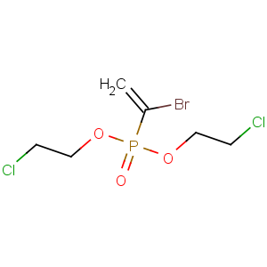 CAS No:55952-55-1 (1-Bromo-vinyl)-phosphonic acid bis-(2-chloro-ethyl) ester