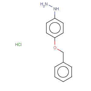 CAS No:55974-70-4 Hydrazine,[4-(phenylmethoxy)phenyl]-, hydrochloride (1:?)