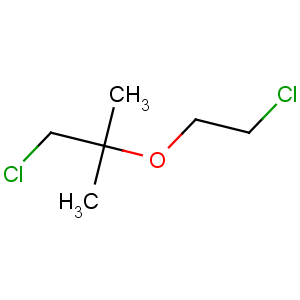 CAS No:55982-53-1 Propane, 1-chloro-2-(2-chloroethoxy)-2-methyl-