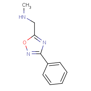 CAS No:55983-96-5 N-methyl-1-(3-phenyl-1,2,4-oxadiazol-5-yl)methanamine