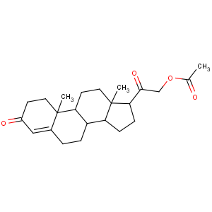 CAS No:56-47-3 [2-[(8S,9S,10R,13S,14S,17S)-10,13-dimethyl-3-oxo-1,2,6,7,8,9,11,12,14,<br />15,16,17-dodecahydrocyclopenta[a]phenanthren-17-yl]-2-oxoethyl] acetate