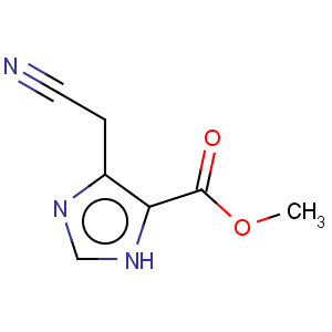 CAS No:56039-06-6 1H-Imidazole-5-carboxylicacid, 4-(cyanomethyl)-, methyl ester