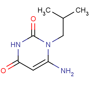 CAS No:56075-75-3 6-amino-1-(2-methylpropyl)pyrimidine-2,4-dione