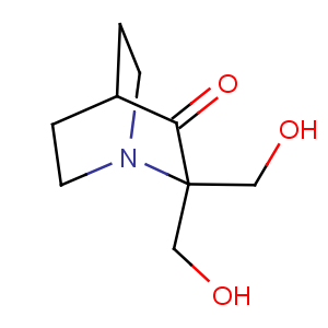 CAS No:5608-24-2 1-Azabicyclo[2.2.2]octan-3-one,2,2-bis(hydroxymethyl)-
