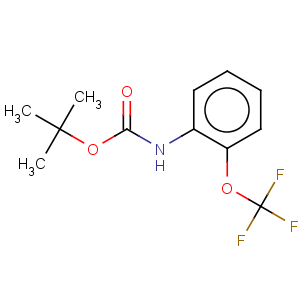 CAS No:561304-39-0 Carbamic acid,N-[2-(trifluoromethoxy)phenyl]-, 1,1-dimethylethyl ester