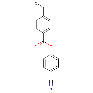 CAS No:56131-48-7 (4-cyanophenyl) 4-ethylbenzoate