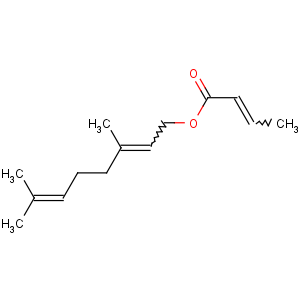 CAS No:56172-46-4 3,7-dimethylocta-2,6-dienyl but-2-enoate