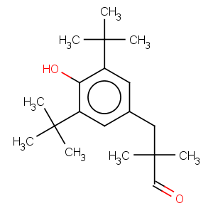 CAS No:56189-68-5 3,5-Bis(1,1-dimethylethyl)-4-hydroxy-alpha,alpha-dimethylbenzenepropanal