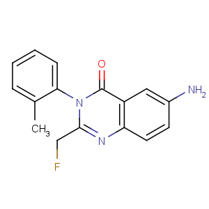 CAS No:56287-74-2 6-amino-2-(fluoromethyl)-3-(2-methylphenyl)quinazolin-4-one
